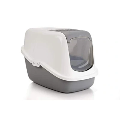 Image of Nobby Hooded Cat Toilet 56x39x38.5cm