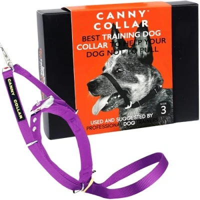 Image of Canny Collar No Pull Dog Head Collar, Lead Training Harness, that stops pulling Easy to fit, simple use, kind, safe, comfortable