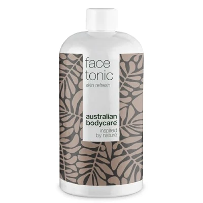 Image of face Tonic 500ml Alcohol Free with Tea Tree Oil Cleanser for Blemishes, Spots, pimples and Acne Prone Skin, Natural &amp; Pharmaceutical Grade Australian