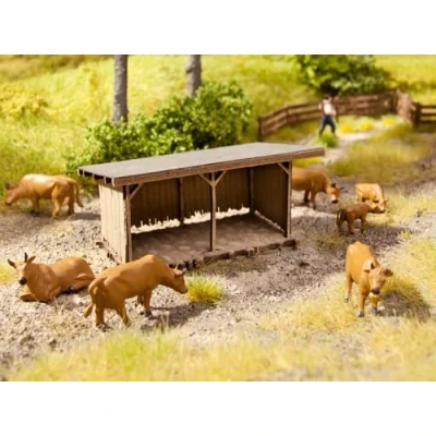 Image of Noch 14379 Cattle Shelter, Coloured