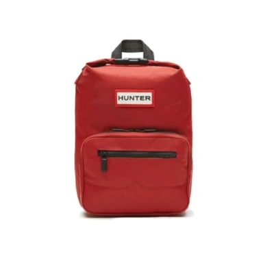 Image of Hunter Unique Basic Backpack for Women and Men, red, One Size