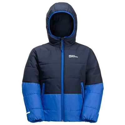 Image of Jack Wolfskin Unisex Kid&#039;s Two Hills Ins Jacket K, Nordic Sky, 92 (EU)