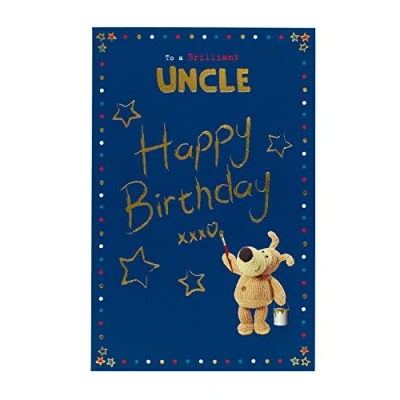Image of Uncle Birthday Card for Him Boofle