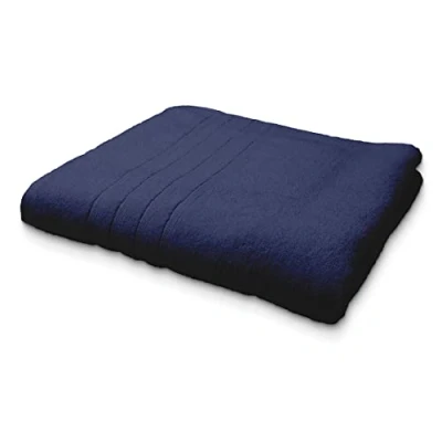 Image of No Name Today Maxi Bath Sheet, 100% Cotton, Navy Blue, 150 x 90 cm
