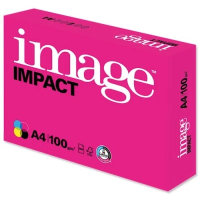 Image of Image Impact Paper Premium FSC 100gsm A4 White Ref 62692 [500 Sheets]