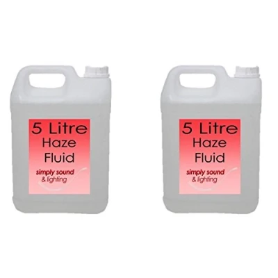 Image of 2 x High Quality Haze Fluid 5L Professional Hazer Liquid DJ Disco Stage