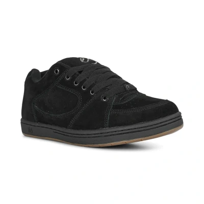 Image of és Accel Unisex Skate shoes, Size: 8, Black Suede