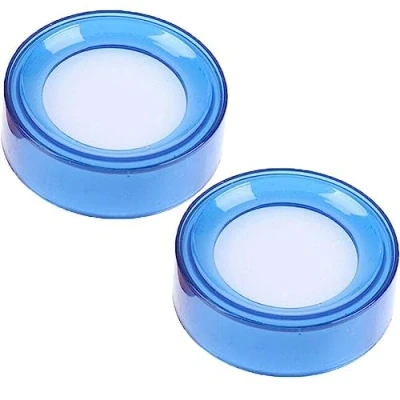 Image of Wudaizhi 2pcs Finger Wet Sponge Dampener Wetting Damper Count Cute Money Paper Round Case