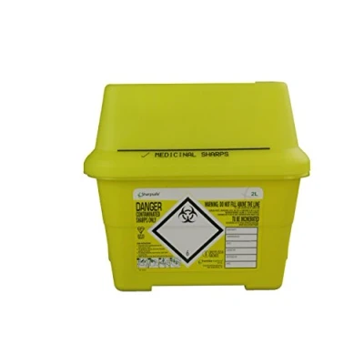 Image of Frontier 41405430 Medical Sharps Disposal Bin/Box, 2 L