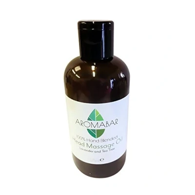 Image of Head &amp; Scalp Massage Oil 125ml Natural Oils with Lavender Tea Tree Essential