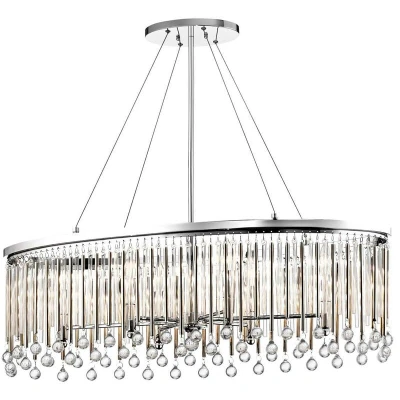 Image of Kichler Piper Pendant Ceiling Light Polished Chrome
