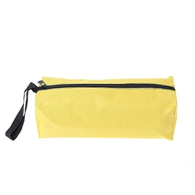 Image of Zippered Tool Bag of Multi Purpose Canvas Pouch Electricans Organiser with Zipper Inches, Large/Small