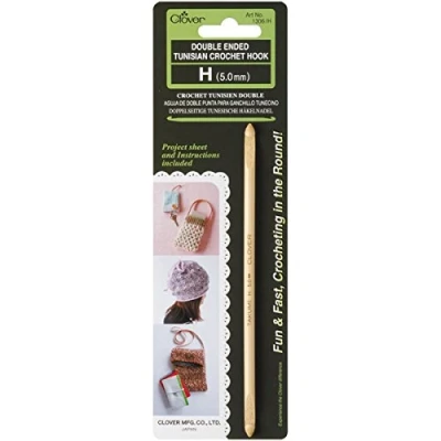 Image of Clover Double Ended Tunisian Crochet Hook (H/5.0 mm), 5