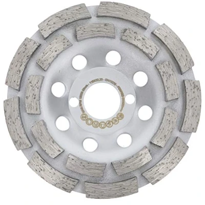 Image of PRODIAMANT Premium diamond cup grinding wheel 115mm concrete universal 115 mm x 22.2 double row