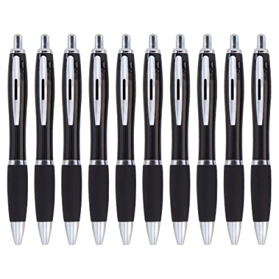 Image of presents &amp; more Ballpoint Pen, Black, 10 Count (Pack of 1)