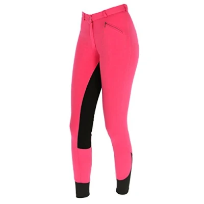 Image of Covalliero Economic 325853 Children&#039;s Jodhpurs, Dark Rose, Size 122 cm