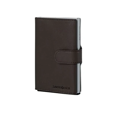 Image of Samsonite Alu Fit SLG, Unisex Card Cases, Braun (Dark Brown), 10.2 cm 133890