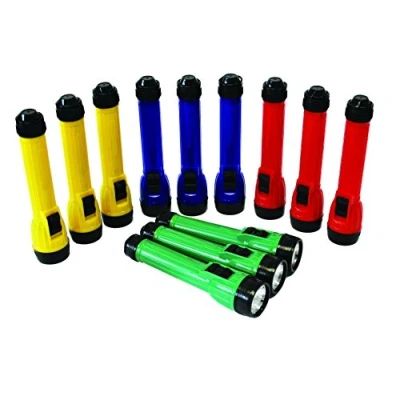 Image of TickiT 48012 Handy Led Torch, 2 x AA Batteries (Pack of 12)