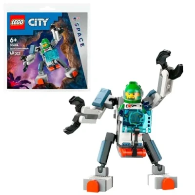 Image of LEGO City Space Science Mech Building Set, 49 Pieces, Ages 6+, Set 30694