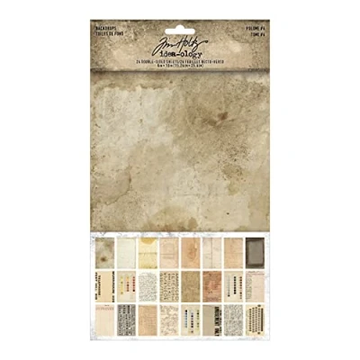 Image of Idea Ology Backdrops Double Sided Cardstock 6&quot;X10&quot; 24/Pkg Volume #4 TH94308