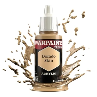 Image of The Army Painter Skin Tones Warpaints Fanatic 18ml Acrylic Paints (Dorado Skin)