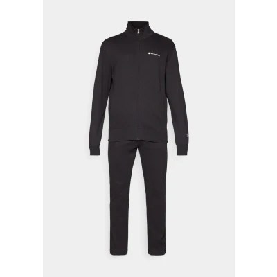 Image of Champion FULL ZIP Interlock SET Tracksuit, Men&#039;s, Size: Small, Black