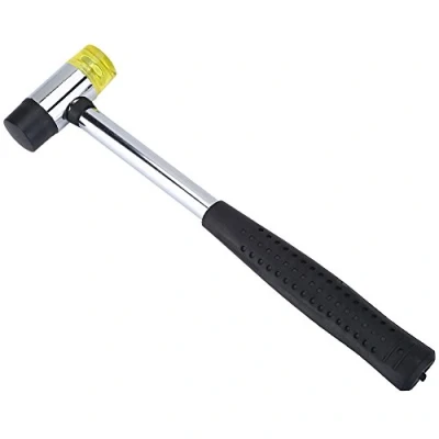 Image of VGEBY Fret Hammer, Rubber Double Head Guitar Hammer Tool for Bass Polishing Musical Instrument Accessories