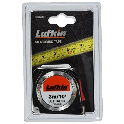 Image of Lufkin Y23CME (T0060402311) 3m/10ft x 13mm/1/2in Ultralok Chrome Plated Measuring Tape