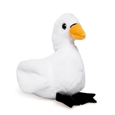 Image of Living Nature SMOLS Swan Plush Toy Soft Gift For Kids Naturli Eco Friendly