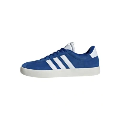 Image of adidas Men&#039;s VL Court 3.0 Shoes, Royal Blue/Cloud White/Off White, 10.5 UK