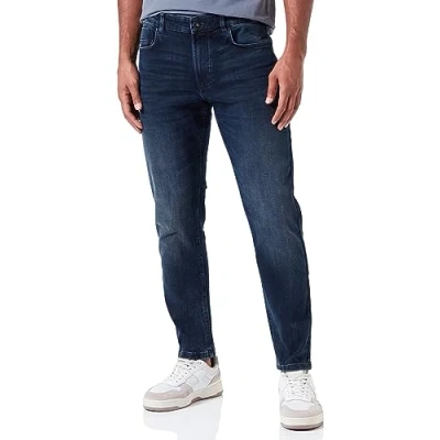 Image of camel active Men&#039;s 488325/2d46 Jeans, Blue (dark indigo), 34 W/38 L