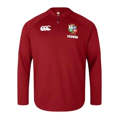 Image of Men&#039;s British &amp; Irish Lions Canterbury First Layer, Red Dahlia, S