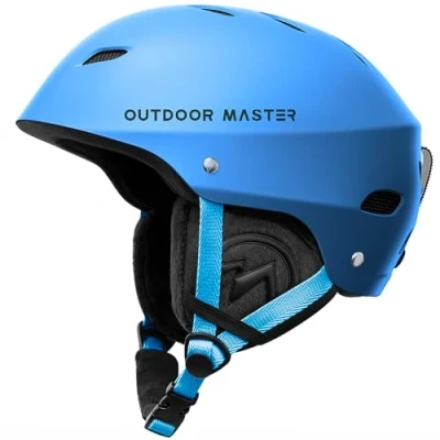Image of OutdoorMaster Kelvin Ski Helmet Snowboard for Men, Women &amp; Youth,Snow with Adjustable Vent,Winter Sports Snowboarding,Cycling,Snowmobile Windproof