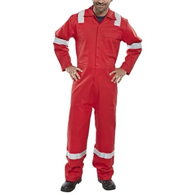 Image of FIRE RETARDANT NORDIC DESIGN BOILERSUIT RED 58