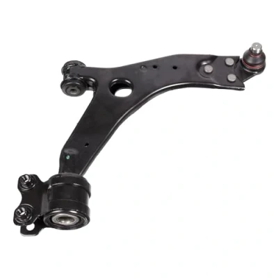 Image of 8V413A423AB, 8V413A423AC Suspension Arm FEBI BILSTEIN 36768 with holder, bearings ball joint Lower, Front Axle Right Control Sheet Steel