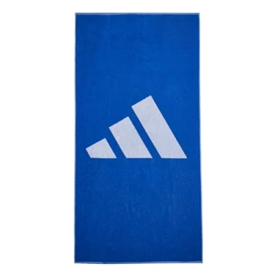 Image of adidas Performance Large Towel, Size: One Size, Royal blue white