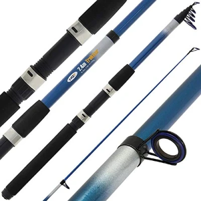 Image of TREKKER 8ft (2.4m) Telescopic Fishing Rod x 2