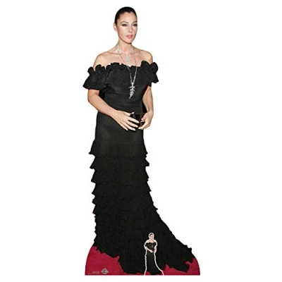 Image of STAR CUTOUTS CS851 Monica Belluci Lifesize Free Mini Cardboard Cutout, Solid, Multi Colour, Regular