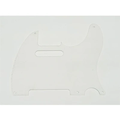 Image of KAISH Clear American Vintage 5 Hole Tele Pickguard TL Guitar Pick Guard Scratch Plate for Tele/Telecaster Transparent