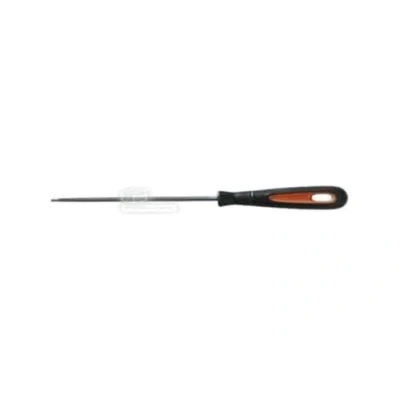 Image of Bahco 4 188 05 2 &quot;Ergo&quot; Double/Extra Slim Taper Saw File, Grey/Black/Orange, 125 x 5.0 mm