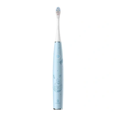 Image of Oclean Kids Electric Toothbrush Rechargeable, Soft Child Friendly Bristles, Ultra Quiet Brushing, 2 Min Smart Timer, IPX7 Waterproof，for Ages 6+ (Blue)