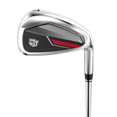 Image of Wilson golf clubs, Dynapower irons, 4 piece, steel, for men and women