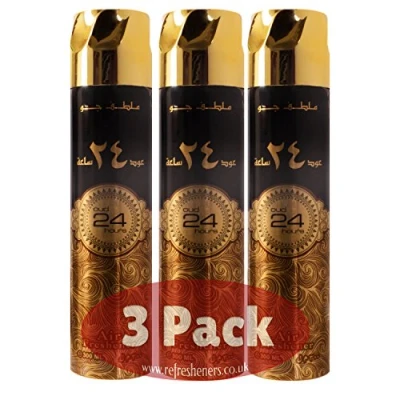 Image of Oud 24 Air Freshener/Room Spray by Ard Al Zaafaran (Zafaaran) PREMIUM IMPORT