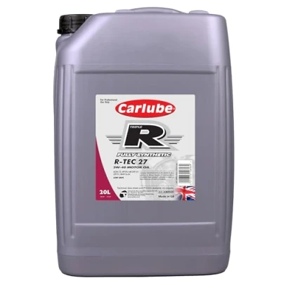 Image of Carlube Triple R 5W 40 ACEA C3, API SP Fully Synthetic Engine Oil TEC 27 20L