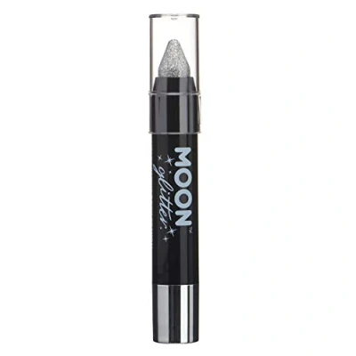 Image of Holographic Glitter Paint Stick/Body Crayon makeup for the Face &amp; Body by Moon 3.5g Silver