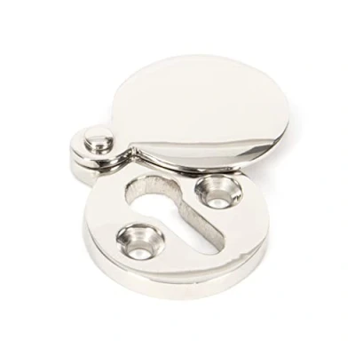 Image of From The Anvil Polished Nickel 30mm Round Escutcheon