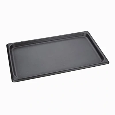 Image of Vogue 13110 Gastronorm Non Stick Baking Sheet 530X325X26mm Microwave Parchment Mat, Black