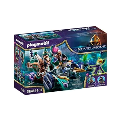 Image of Playmobil Novelmore 70748 Violet Vale Demon Catching Chariot, For Children Ages 4+