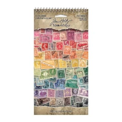 Image of Sticker Book Postmarked Tim Holtz Idealogy