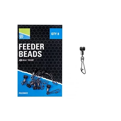 Image of Preston Feeder Beads, 8 pieces! Fishing swivels
